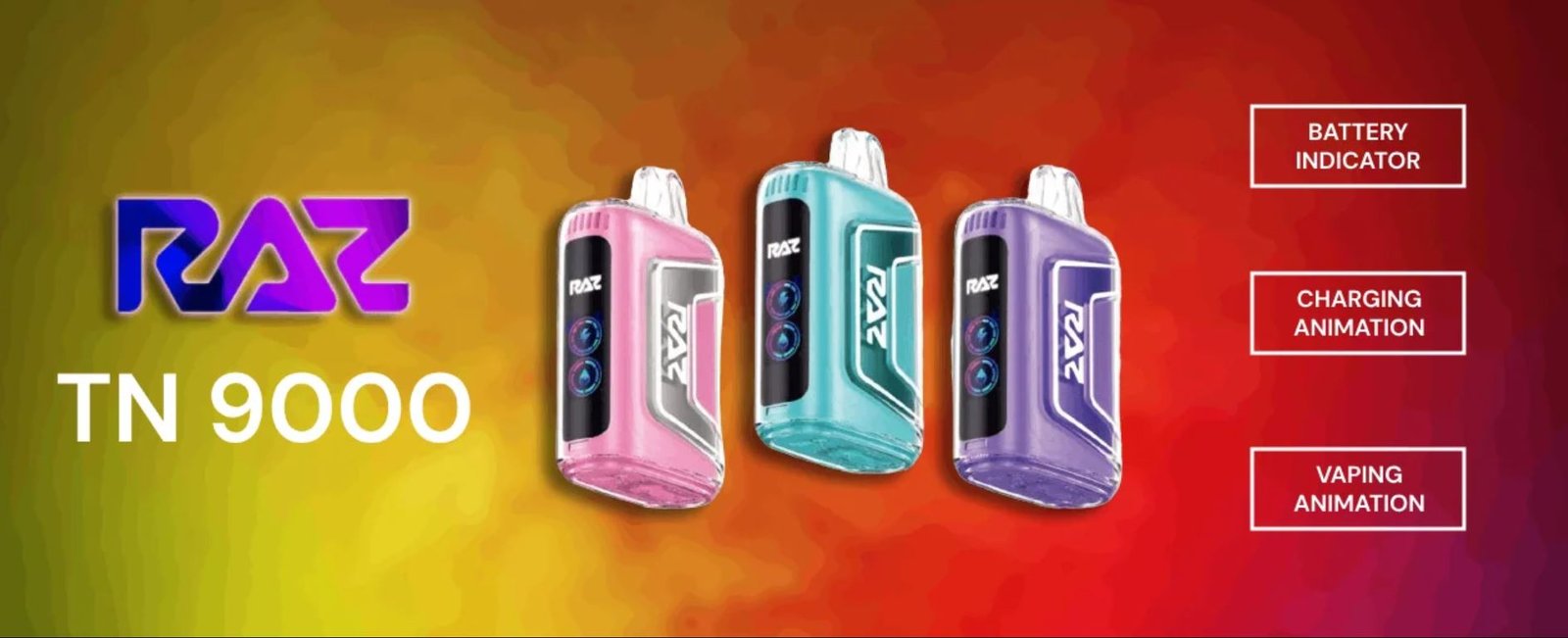 Experience the next level of vaping with RAZ Vape, the leader in high-quality disposable vapes.