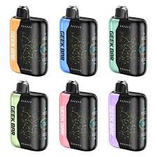 Geek Bar Vape Series Available 🌬️ When it comes to variety and innovation, Geek Bar doesn’t hold back. They’ve created a range of disposable vapes that cater to every vaping style and preference.