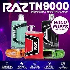 Black Cherry Kiwi RAZ Vape